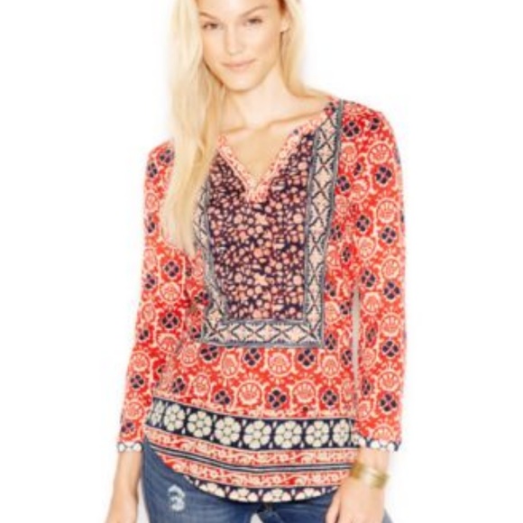 Lucky Brand Tops - Lucky Brand tunic blouse